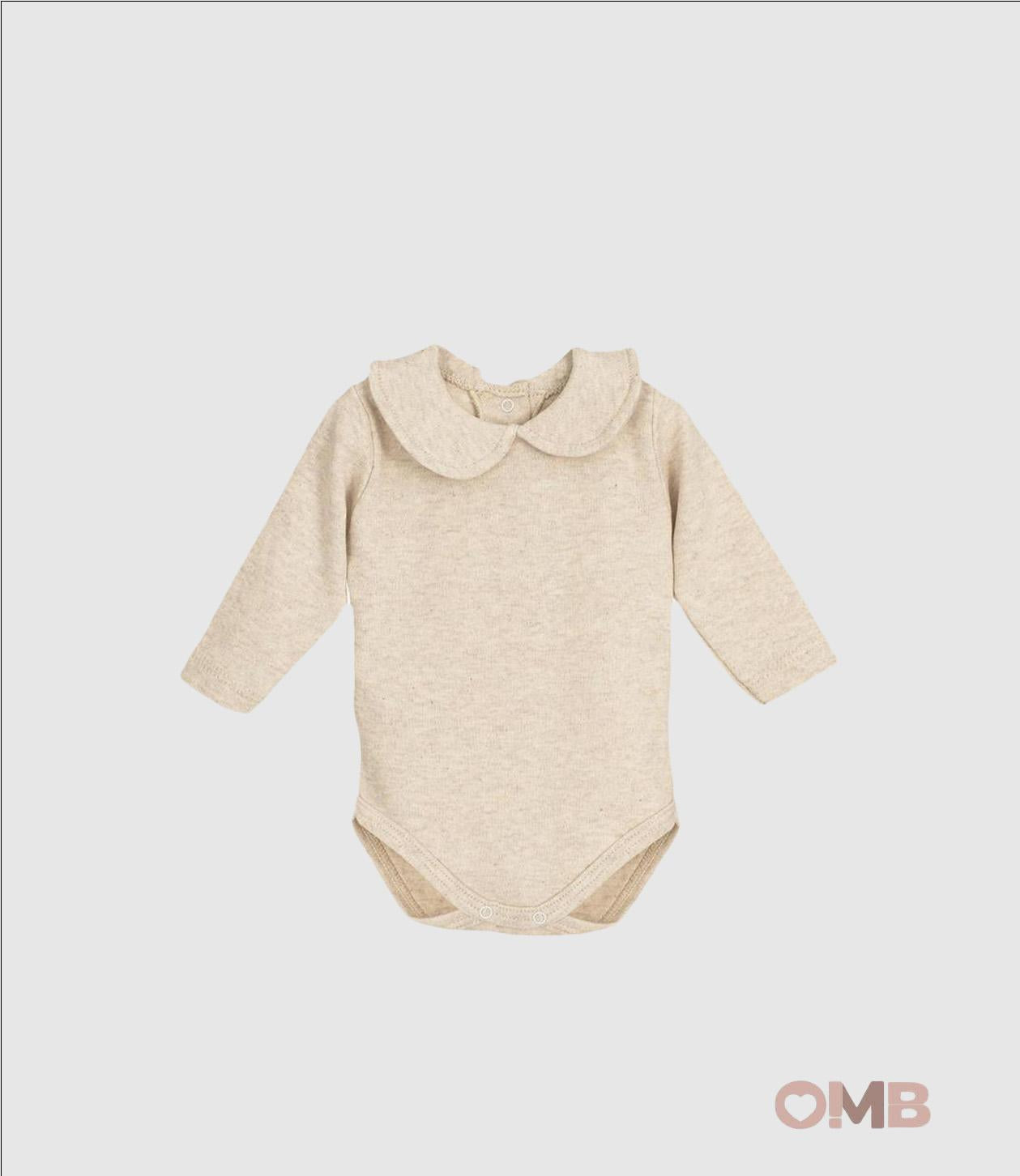 Body CALAMARO BABY neonato 19126 Beige 19126 CRUDO CALAMARO BABY 