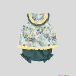 Completo Neonata CALAMARO BABY 17807 Verde 17807 VERDE CALAMARO BABY 