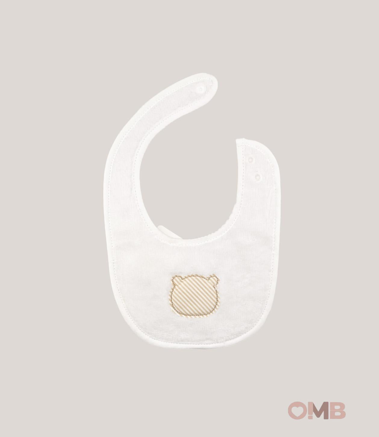 Bavaglino neonato COCCODE C63601 Bianco C63601 ORSO COCCODE 