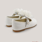 Bamboline bambina PANYNO B3402A Bianche<BR/> B3402A NAPA BLANCO PANYNO 