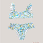 Bikini bambina PESCIOLINO ROSSO BKK8 Cielo<BR/> BKK8 GIALLO/CIELO PESCIOLINO ROSSO 