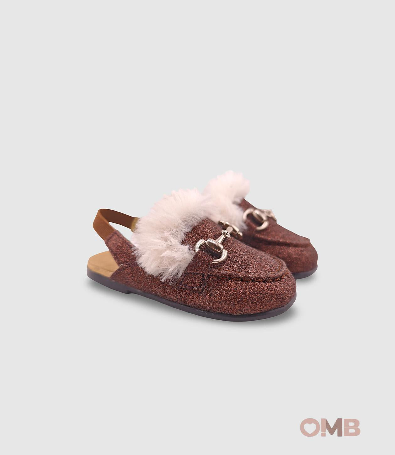 Sabot PANYNO bambina B3107 Bronzo<BR/> B3107. GLITTER PANYNO 