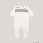 Tutina neonato COCCODE C63020 3 Bianco C63020.3 BIANCO/BLU COCCODE 