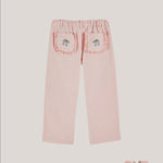 Pantalone EMILE ET IDA bambina AD059A Rosa AD059A ROSA EMILE ET IDA 