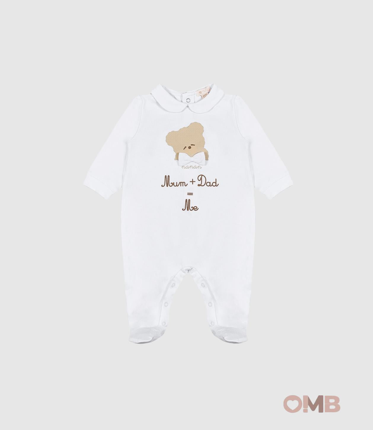 Tutina NANAN neonato 110 Bianca 110 BIANCO NANAN 