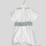 Pagliaccetto Crochette neonato 7201 bianco 7201. BIANCO CROCHETTE 