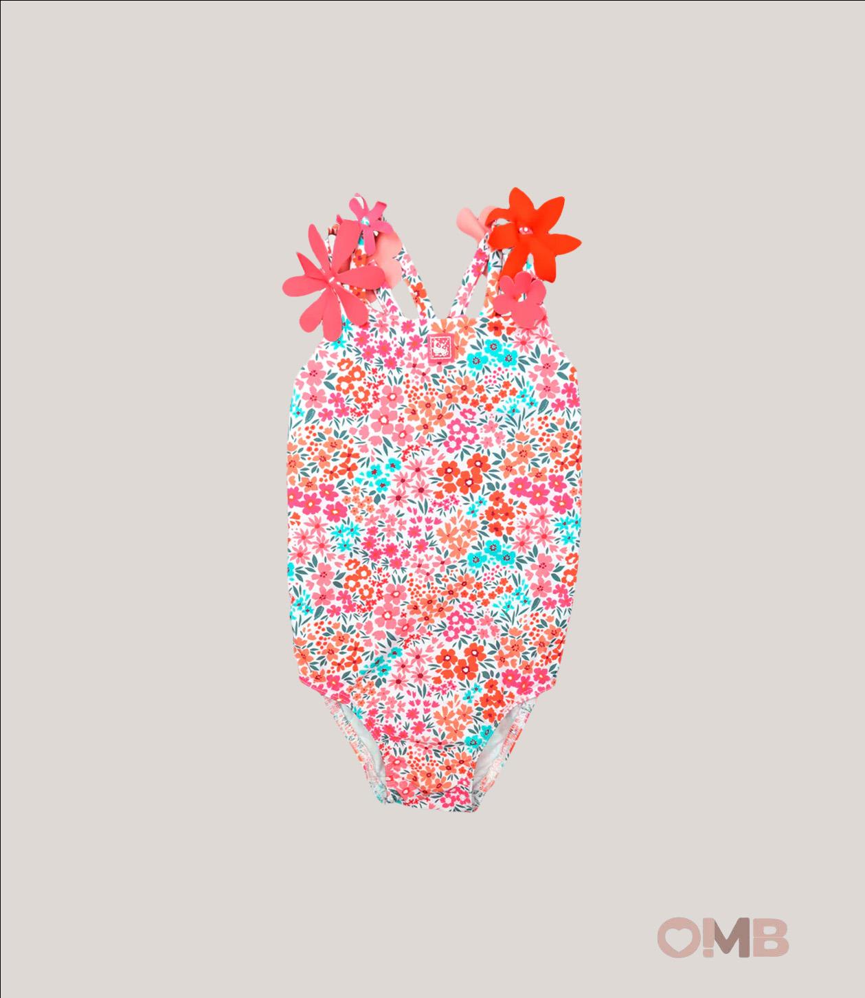 Costume bambina AL AGUA PATOS V2610 Fantasia V2610 DALIAS/FIORI AL AGUA PATOS 