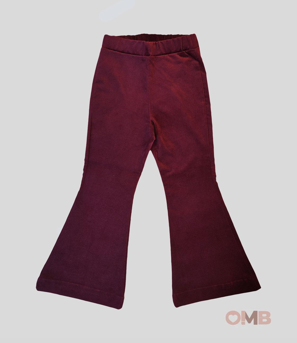 Pantalone Bambina BE FOR ALL B4661 Bordeaux<BR/> B4661 BORDEAU BE FOR ALL 