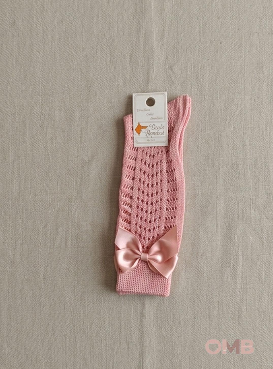 Calzini bambina PAOLO ROMBOLI BEL12 Rosa antico BEL12 ROSA ANTICO PAOLO ROMBOLI 