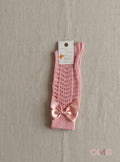 Calzini bambina PAOLO ROMBOLI BEL12 Rosa antico