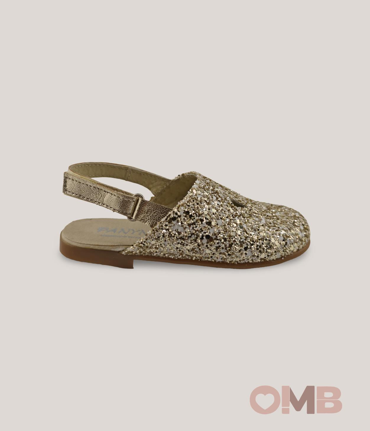 Sandali Panyno bambina B3410 oro B3410. GLITTER PANYNO 