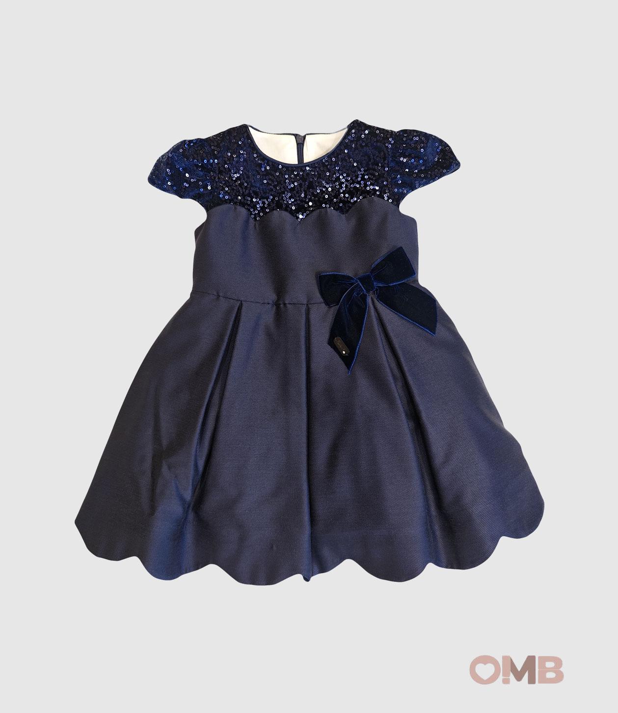 Abito BABY A. neonata G2714 Blu G2714 BLU BABY A. 