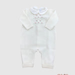 Tutina Neonata PEPECE' 7710 Bianca 7710 BCO-ROSA PEPECE' 