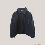 Camicia bambina MAPERO M33171 Nera M33171 JEANS NERO MAPERO 