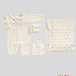 Tutina Neonato Primodi Bebè 3516 panna cielo 3516 PANNA PRIMODI BEBE 