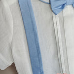 Completo neonato BABY A. G3438 Celeste<BR/> G3438 COBALTO BABY A. 
