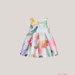 Abito ABEL&LULA neonata 5017 Verde<BR/> 5017 VERDE ABEL&LULA 