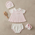 Set nascita neonata PRIMODI BEBE 360248910 Bianco/rosa 3602.48-9-10 BIANCO/ROSA PRIMODI BEBE 