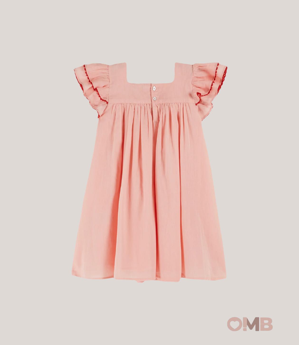 Abito EMILE ET IDA bambina AD020A Rosa AD020A ROSA EMILE ET IDA 