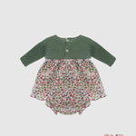 Completo MICOLINO neonata 7112 Verde 7112 VERDE MICOLINO 