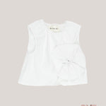 Blusa bambina BE FOR ALL AIRONE Bianca AIRONE. BIANCO BE FOR ALL 