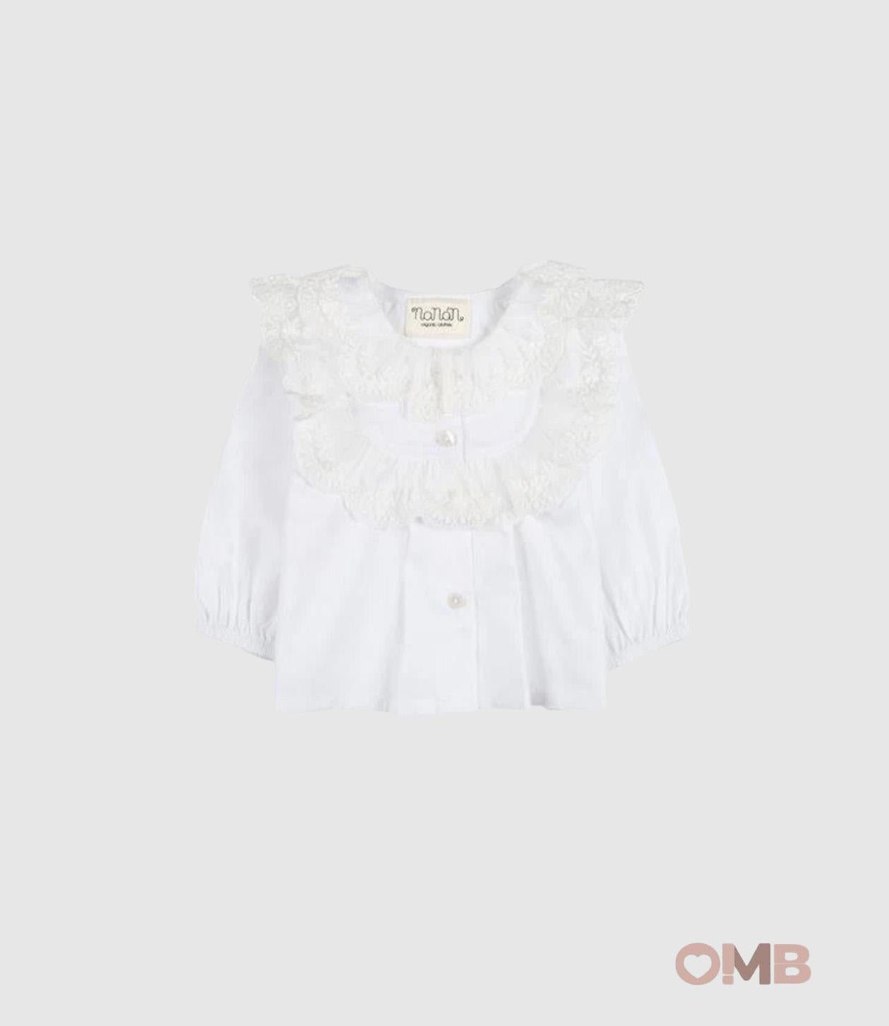 Blusa NANAN neonata 434 Bianca 434 BIANCO NANAN 