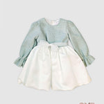 Abito AMBARABA' neonata 40014 Verde<BR/> 40014 MENTA AMBARABA' 