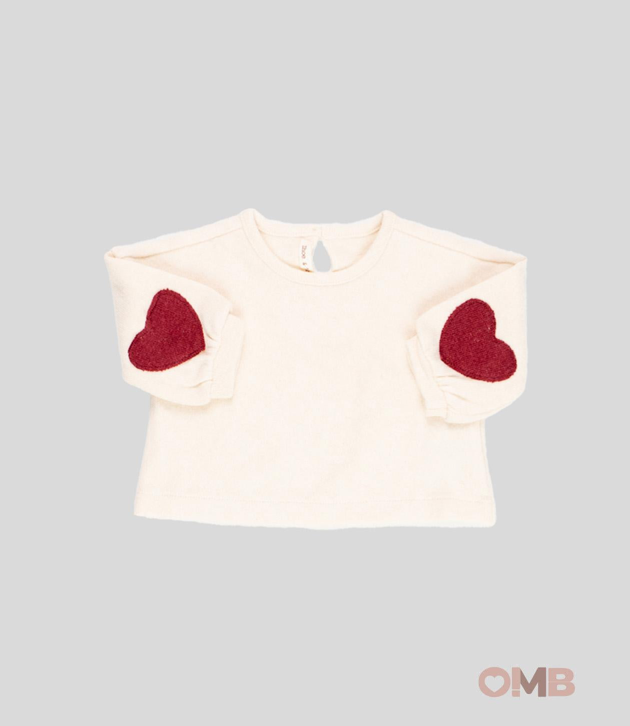 Maglia Zhoe&Tobiah bambina KKT12F Panna KKT12F PANNA ZHOE & TOBIAH 