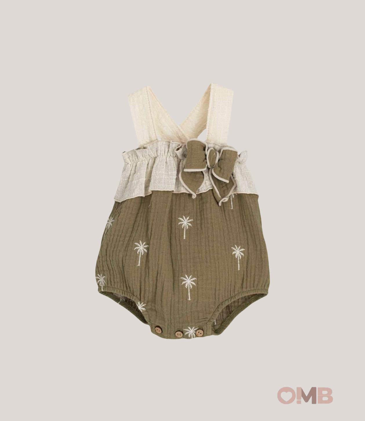 Pagliaccetto CALAMARO BABY neonata 32552 Verde 32552 VERDE CALAMARO BABY 