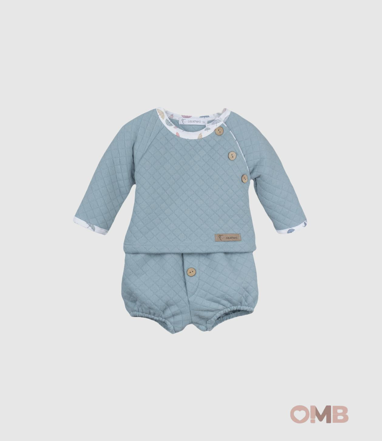 Completo CALAMARO BABY neonato 11033 Ottanio 11033 OTTANIO CALAMARO BABY 