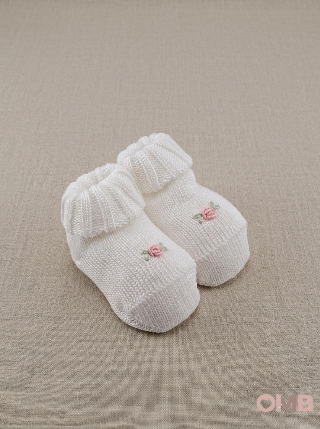 Babbucce neonato PEPECE' 791 Bianche 791 BIANCO/ROSA PEPECE' 