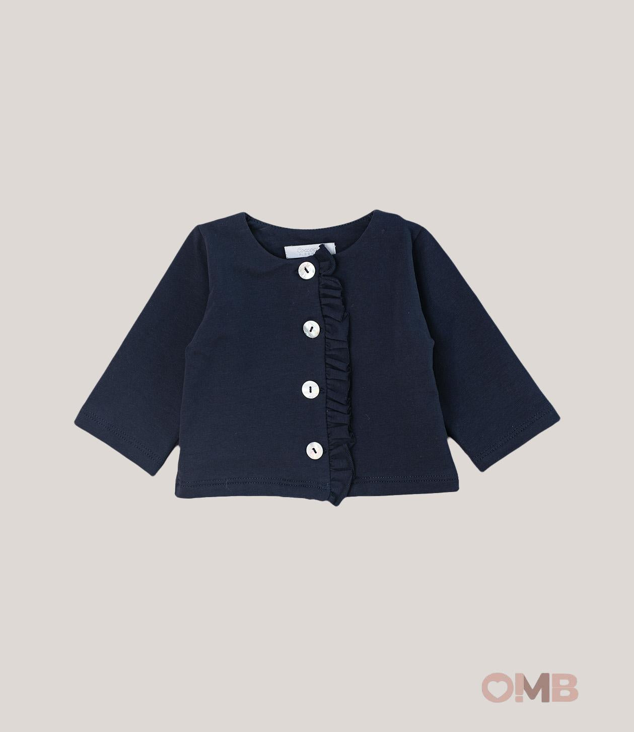 Cardigan neonata COCCODE C63389 Blu C63389 BLU COCCODE 