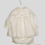 Abito Neonata Jolie Juliet Clelia avorio CLELIA PANNA JOLIE JULIET 