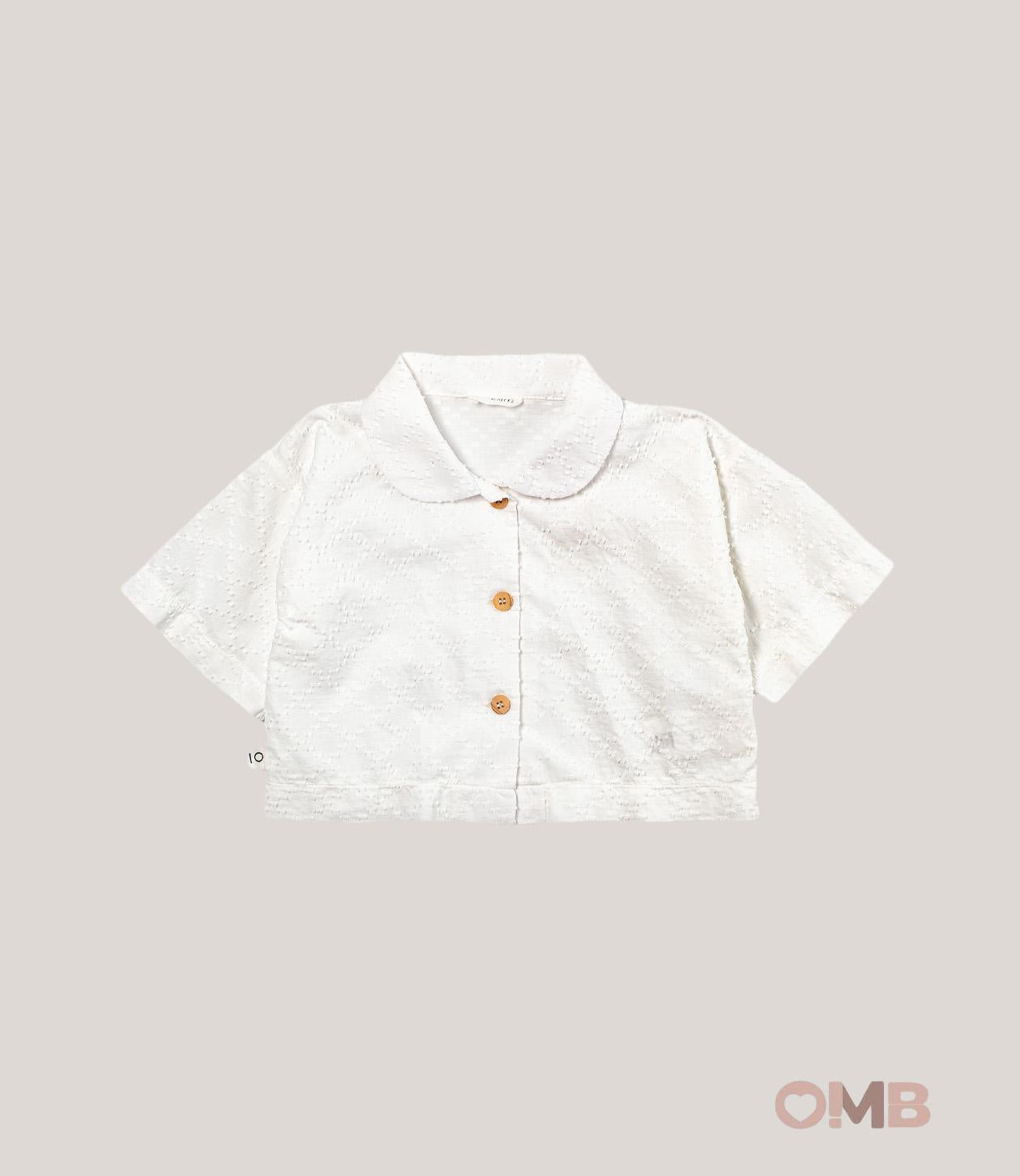 Camicia bambina MAPERO M33191 Bianca<BR/> M33191 BIANCO MAPERO 