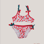 Bikini bambina AL AGUA PATOS V2640 Bianco V2640 CEREZAS AL AGUA PATOS 