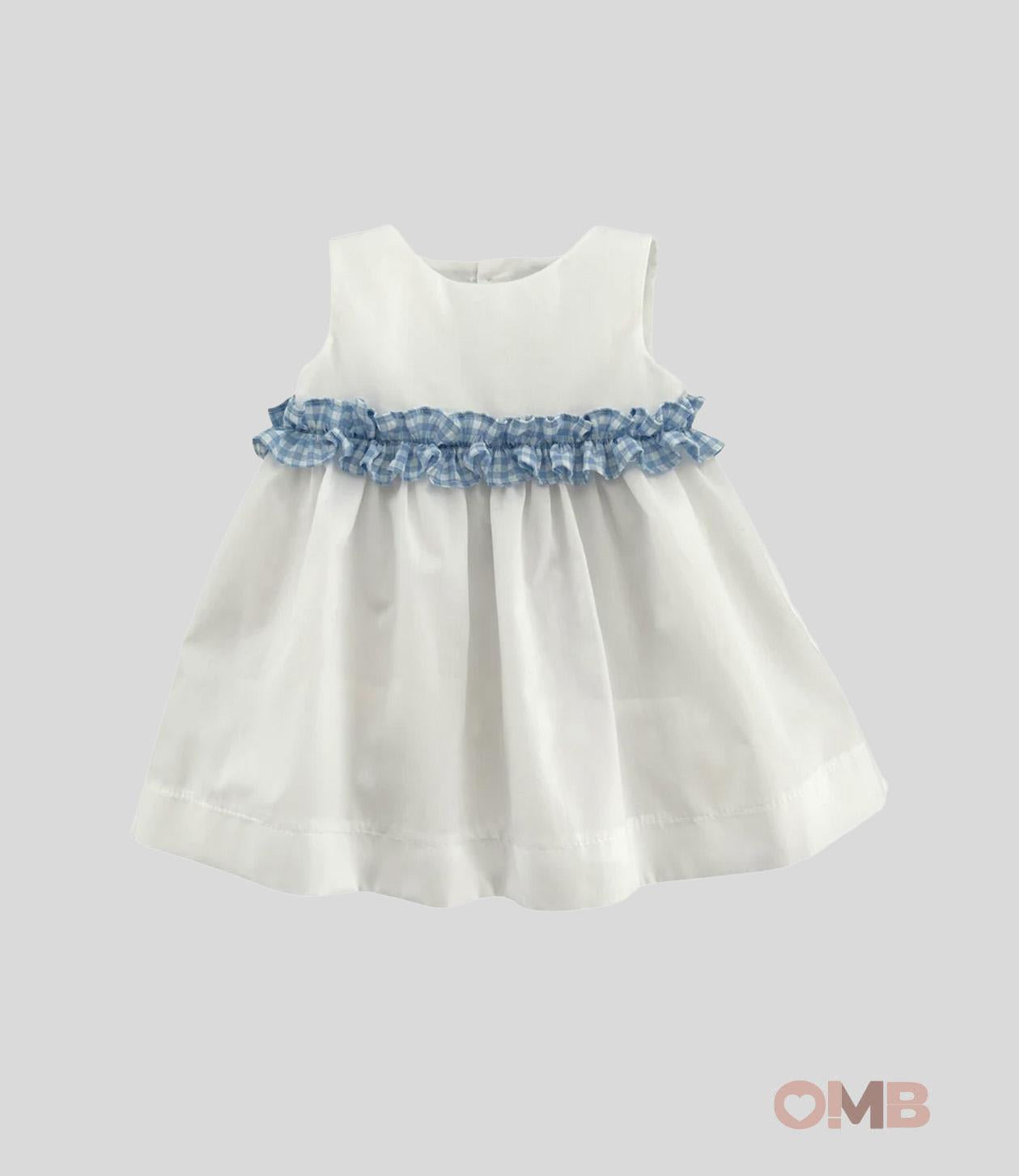 Abito Neonata MAGIL 30082 Bianco 30082 AZZURRO MAGIL 