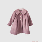 Cappotto Yoedu bambina 4984 Beige<BR/> 4984. PIETRA YOEDU 