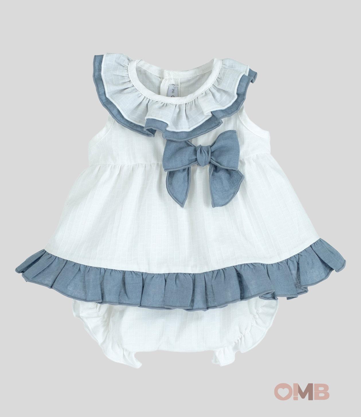 Completo neonata Calamaro baby 22084 bianco 22084 AZZURRO CALAMARO BABY 