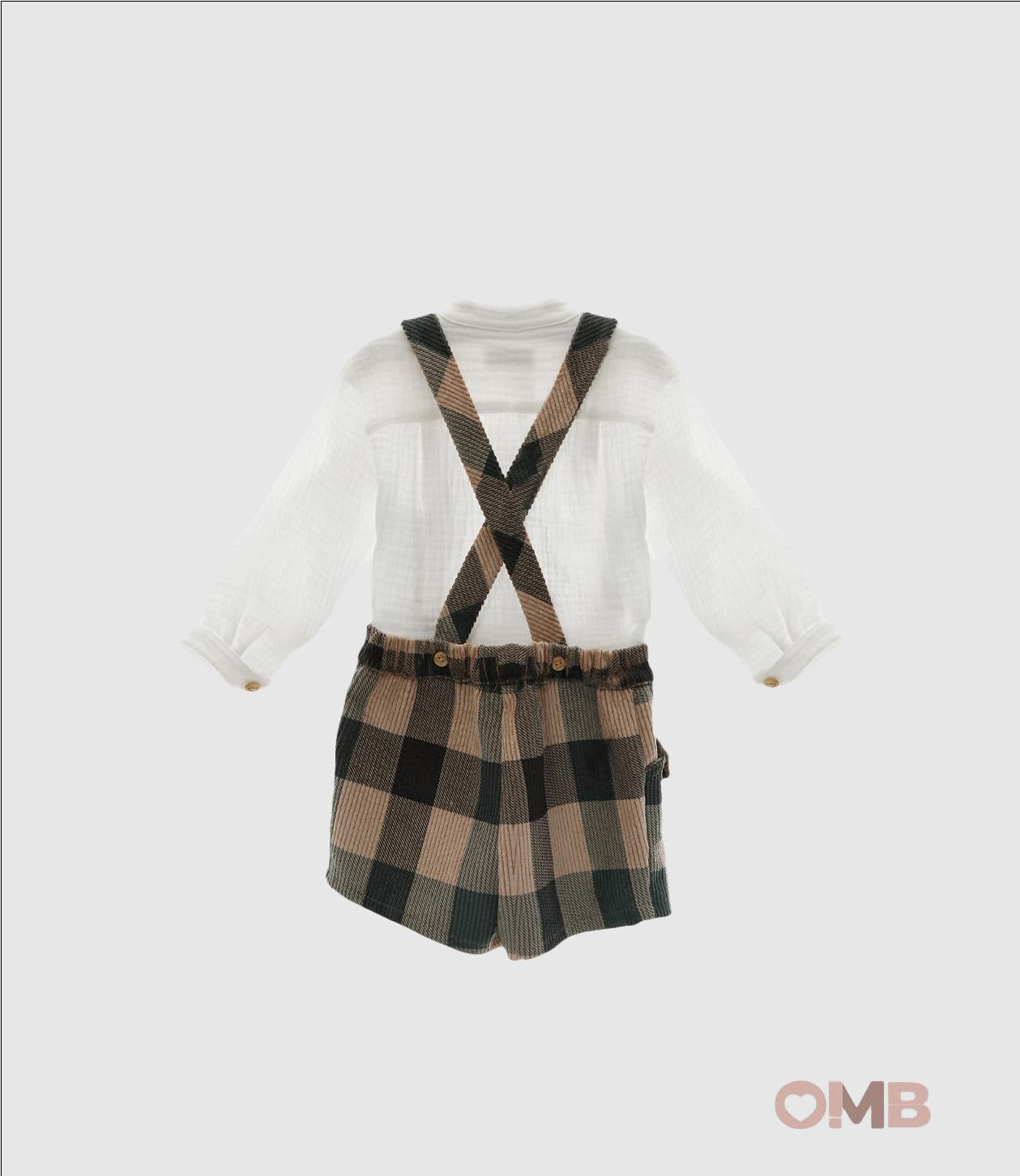 Completo Yoedu neonato 1851 Marrone 1851 MUSCHIO YOEDU 