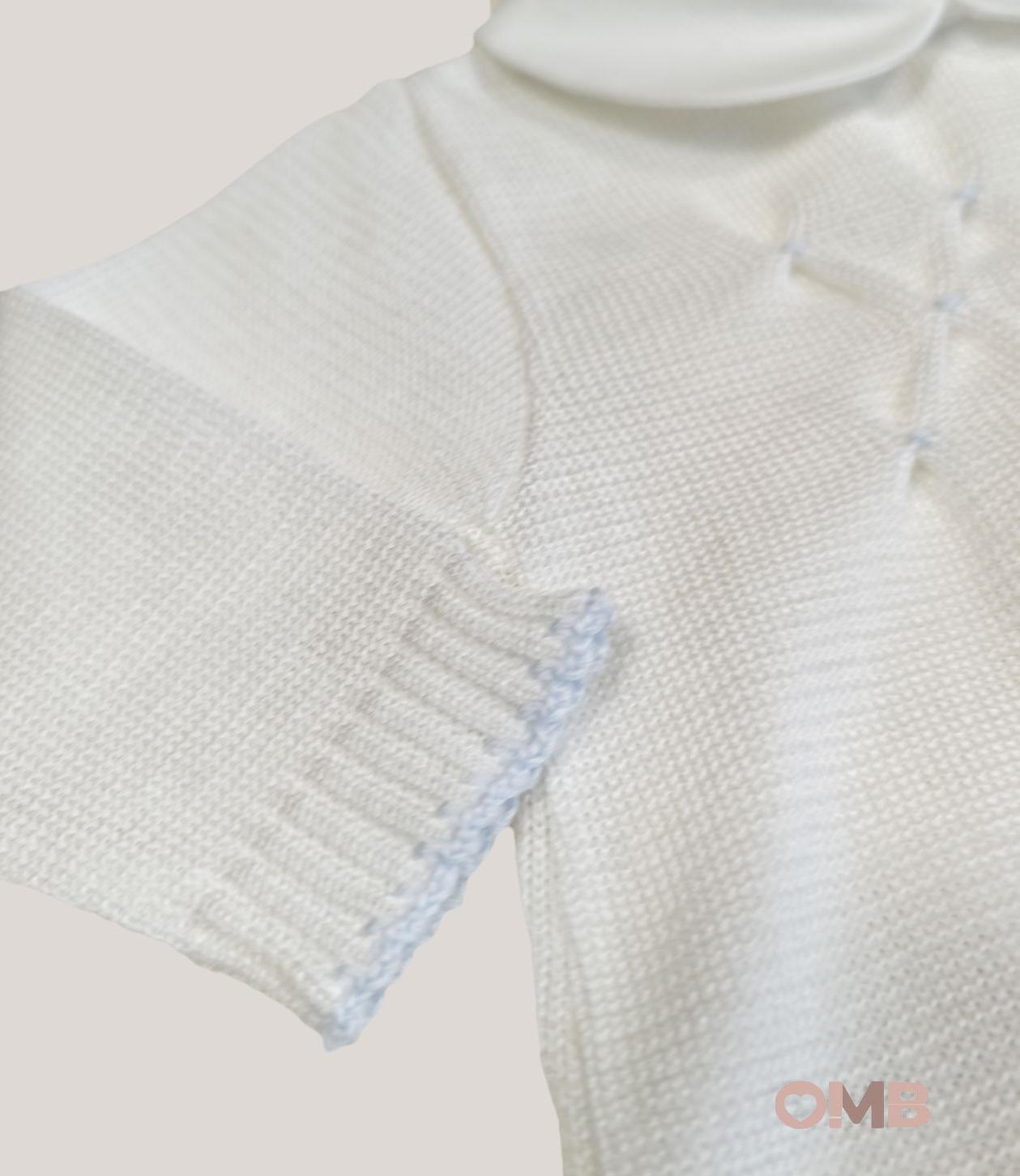 Set nascita PRIMODI BEBE neonato 3613 9 10 Bianco 3613-9-10 BIANCO -CIELO PRIMODI BEBE 