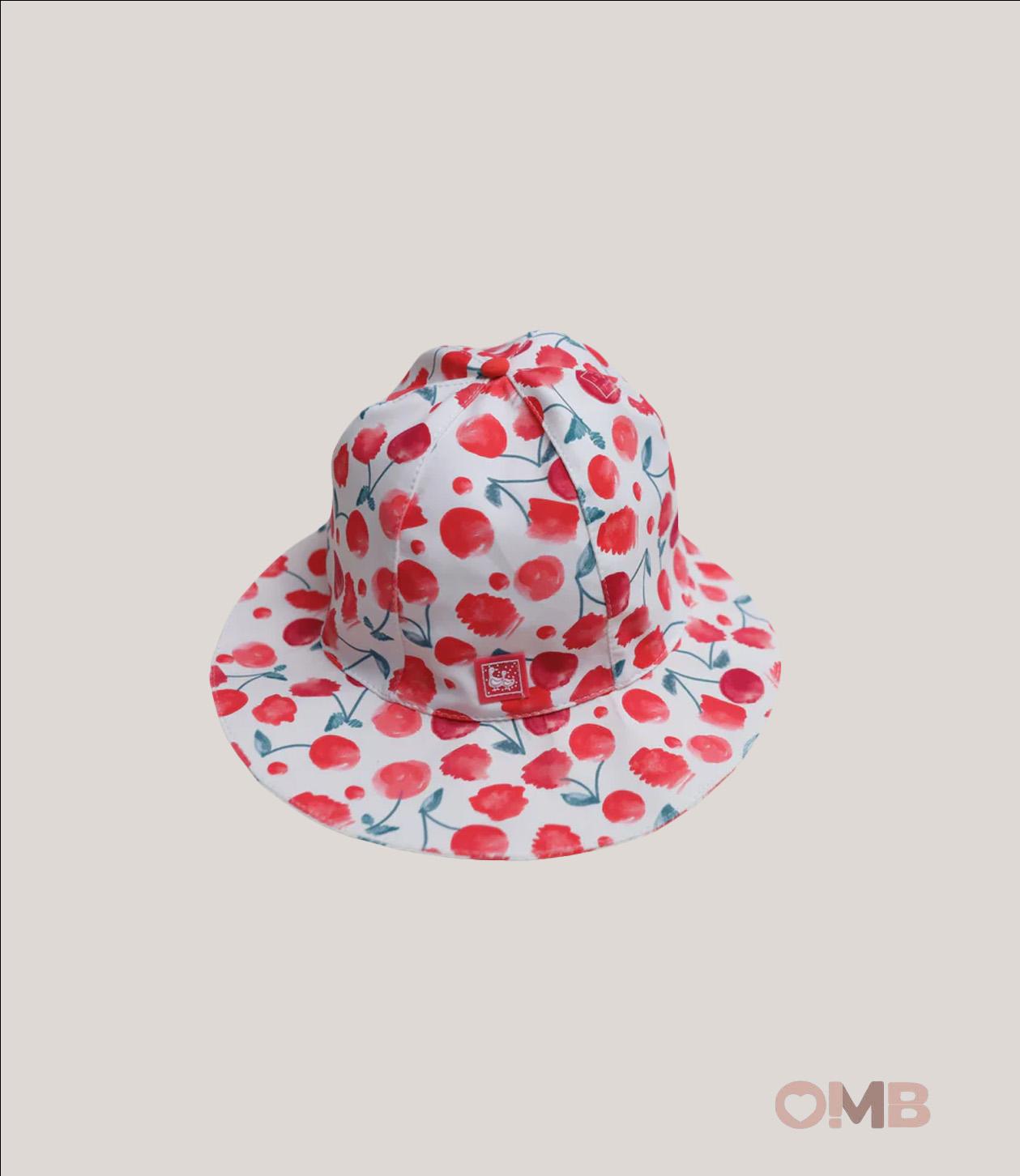 Cappello neonata AL AGUA PATOS V2690 Bianco V2690 CEREZAS AL AGUA PATOS 