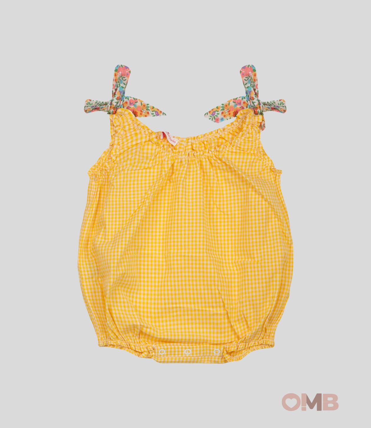 Pagliaccetto Neonata Pesciolino Rosso giallo PG2 GIALLO PESCIOLINO ROSSO 