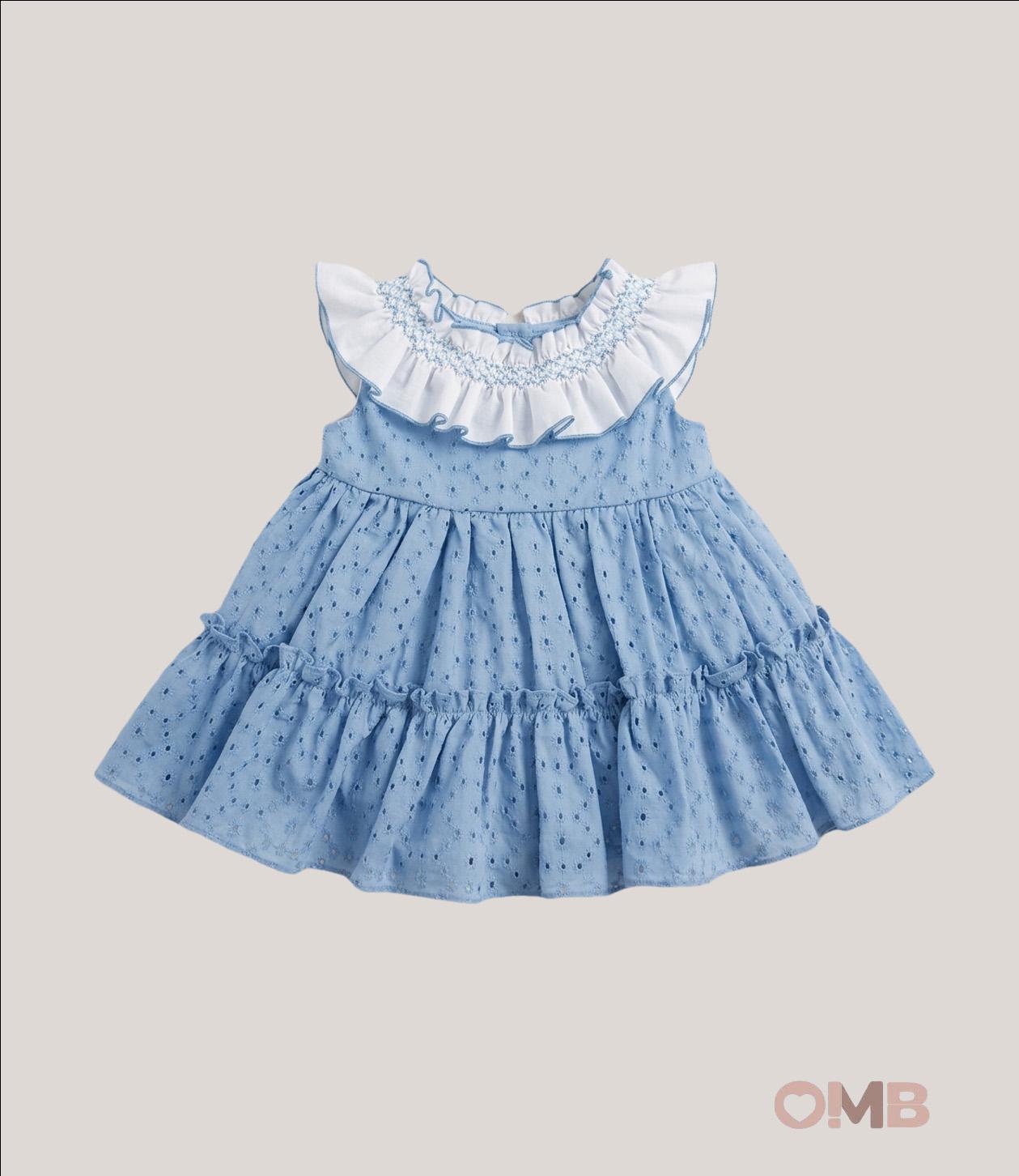 Abito bambina VALENTINA BEBES NUBE80 Azzurro NUBE80 AZZURRO VALENTINA BEBES 