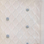 Coperta neonato PEPECE' 2450 Bianco 2450 BIANCO-CIELO PEPECE' 
