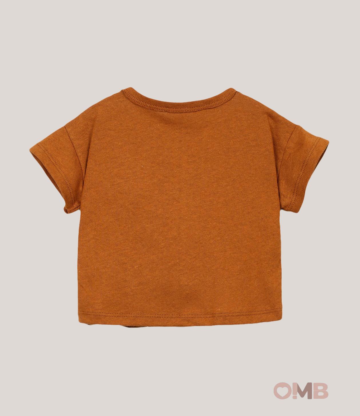 T-shirt neonato PLAY UP 1AS11051 Coccio 1AS11051 COCCIO PLAY UP 