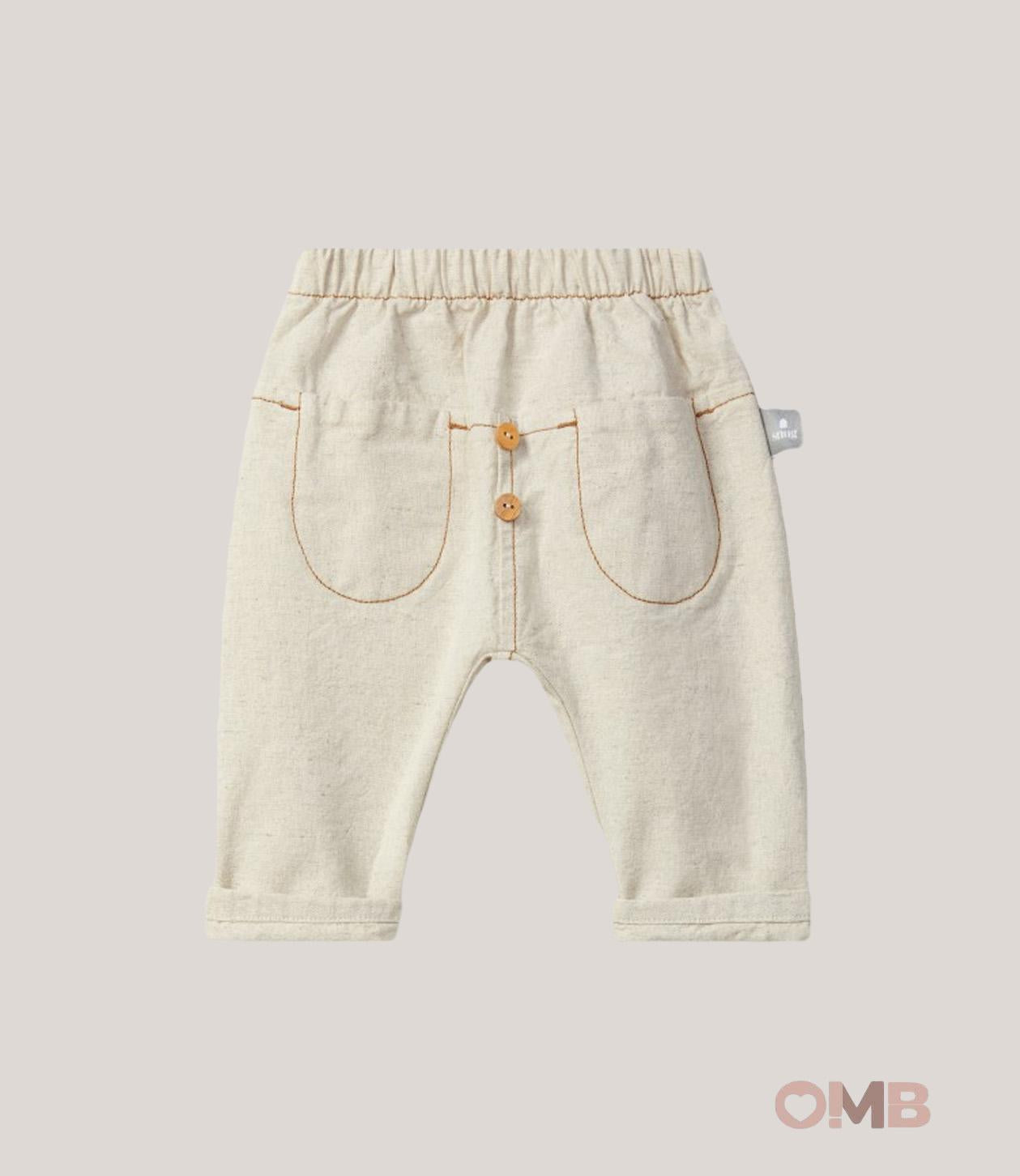 Pantalone neonato SNUG 6S023 Naturale 6S023 NATURALE SNUG 