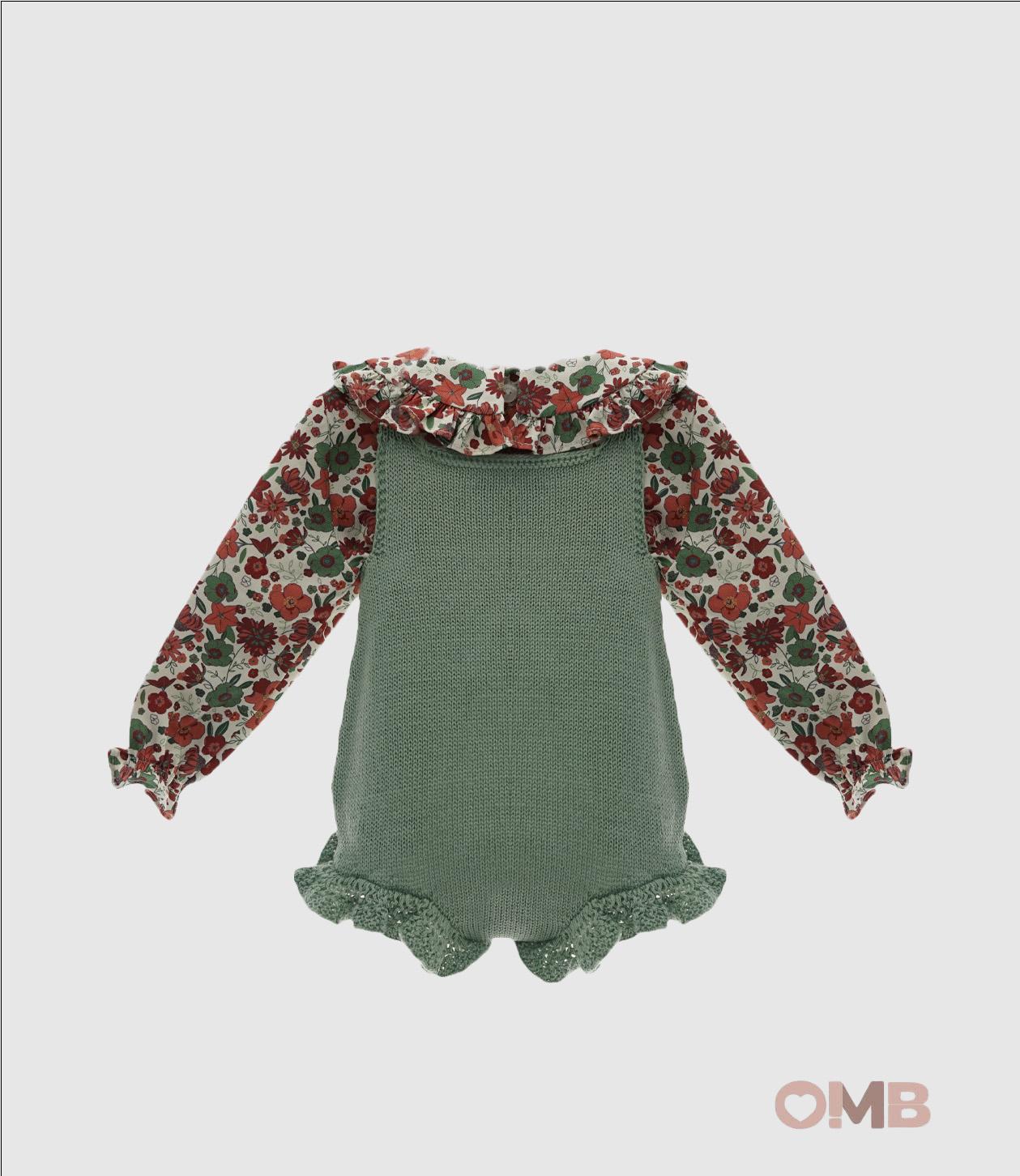 Completo Yoedu neonata 1809 Verde 1809 AUTUNNO YOEDU 