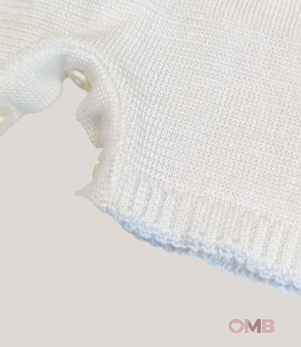 Tutina PRIMODI BEBE neonato 3613 5 Bianco 3613.5 BIANCO-CIELO PRIMODI BEBE 