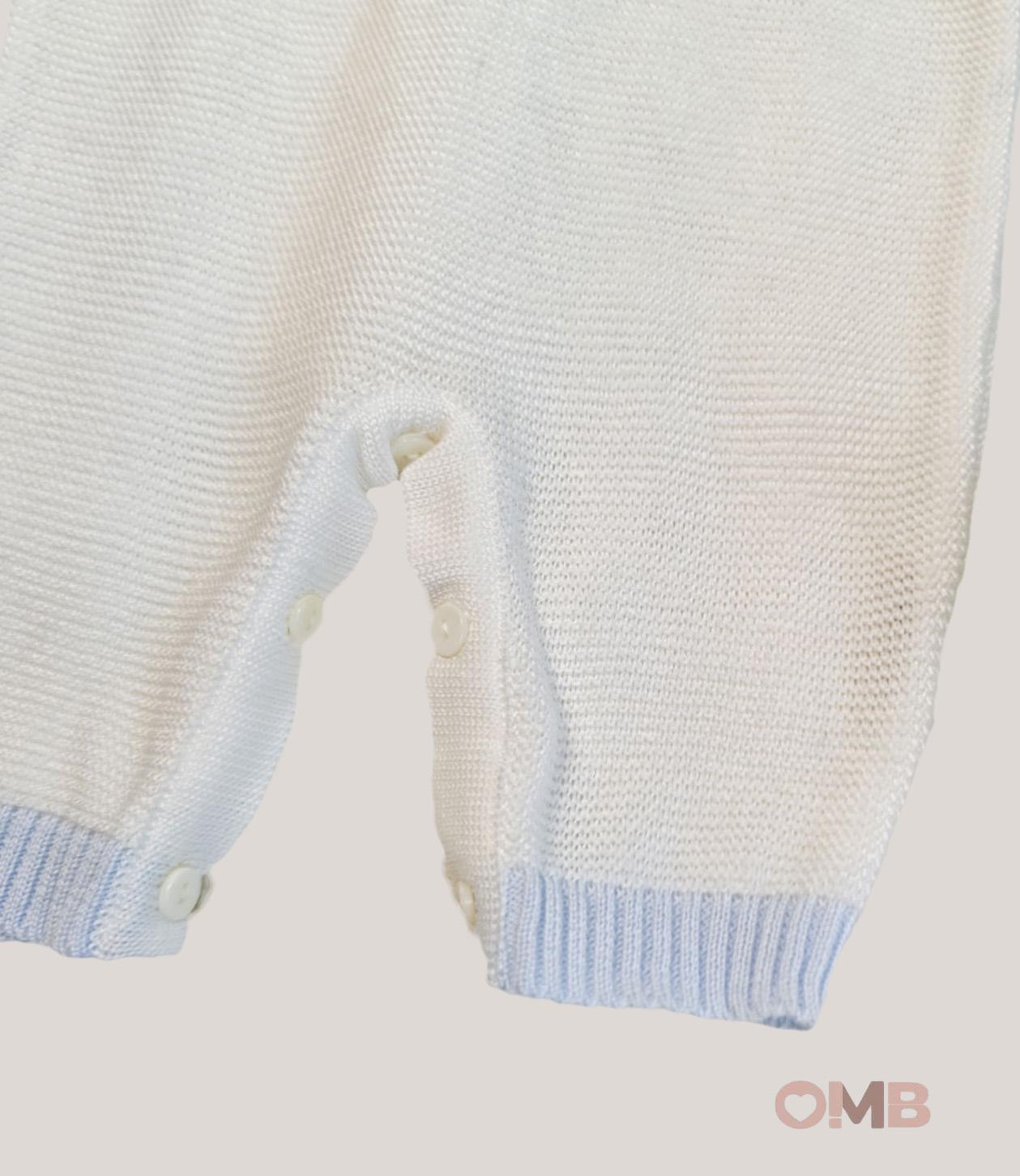 Set nascita PRIMODI BEBE neonato 3601 9 10 Bianco 3601-9-10 BIANCO-CIELO PRIMODI BEBE 