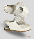 PANYNO B3408 Beige Girls Ballet Flats